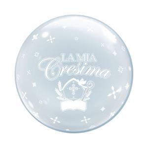 Deco b-loon 36" la mia cresima stampa bianca 1 pz 983387