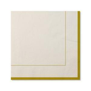 Tovaglioli classic gold 33x33cm 3 veli, 20pz.