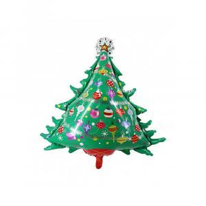 Palloncino  albero di natale 37"-93cm. 1pz