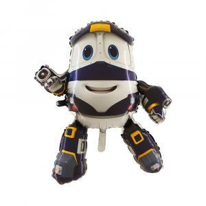 Palloncino  sagoma robot train 35"-88cm. 1pz