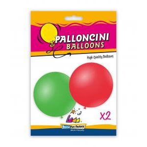 Blister 2pz palloncini 33"-83cm assortiti