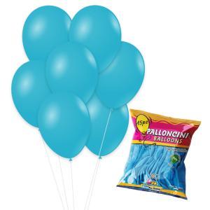 Palloncini pastello g110 12"-30cm celeste 46, 15pz.