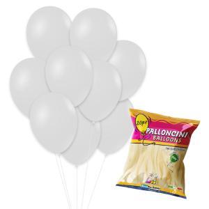 Palloncini g90 10"-26cm trasparente 57, 20pz.