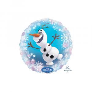 Palloncino  frozen 2 olaf tondo standardshape 18"-46cm. 1pz