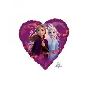 Palloncino  frozen 2 love cuore standardshape 18"-46cm. 1pz