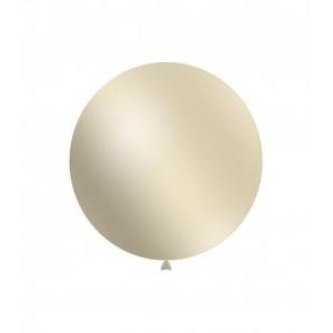 Palloncini avorio metallizzato da 38cm. 50pz