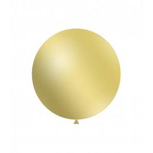 Palloncini mostarda metallizzato da 38cm. 50pz