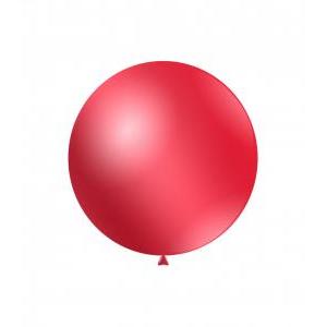 Palloncini rosso chiaro metallizzato da 38cm. 50pz