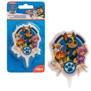 Candelina paw patrol 2d da 7cm, 1pz.