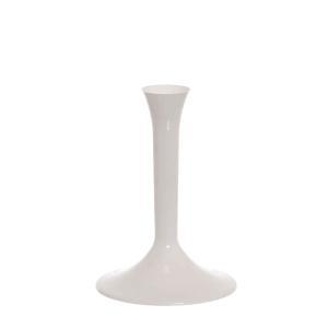 Base gambo per flute o calice colore bianco, 20pz.