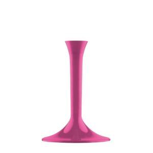 Base gambo per flute o calice colore fucsia, 20pz.