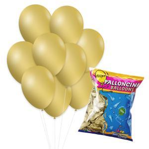 Palloncini champagne metallizzato 26cm. 100pz