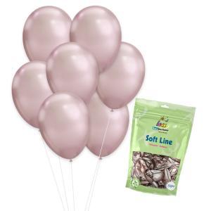 Palloncini soft line glicine chrome 12inc-30cm. 50pz