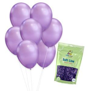 Palloncini soft line viola chrome 12inc-30cm. 50pz