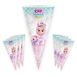 Coni portaconfetti o caramelle cry babies 20x40cm, 100pz.