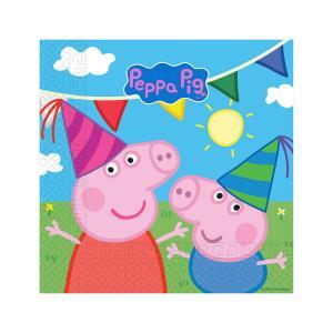 Tovaglioli peppa pig 33x33cm, 20pz.