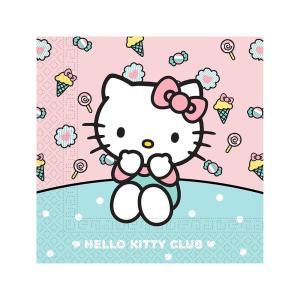 Tovaglioli hello kitty 33x33cm, 20pz.