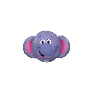 Palloncini  testa elefante minishape 14"-35cm. 5pz