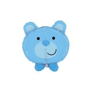 Palloncino  baby boy orso 27"-68cm. 1pz