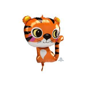 Palloncino  tigre 25"-63cm. 1pz