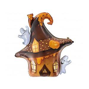 Mylar casa stregata di halloween supershape h32" 1pz