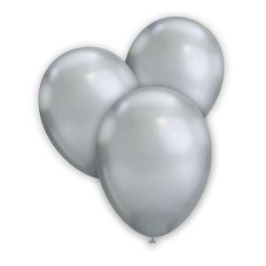 Palloncini titanio g110 12"-30cm argento, 5pz.