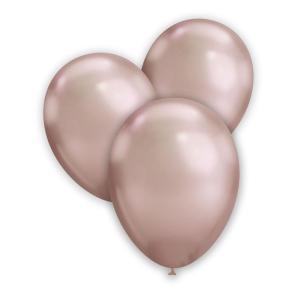 Palloncini titanio g110 12"-30cm rosa gold, 5pz.