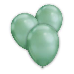 Palloncini titanio g110 12"-30cm verde, 5pz.