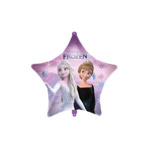 Palloncino stella frozen ii elsa e anna 18"-46cm, 1pz.