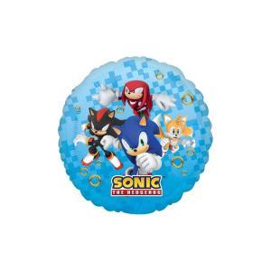 Palloncino sonic and friends tondo 18"-45cm, 1pz.