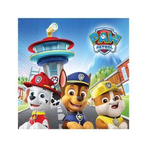 Tovaglioli paw patrol 33x33cm, 20pz.