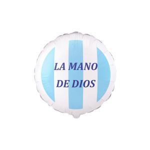 Palloncino la mano de dios napoli 18"-45cm, 1pz.