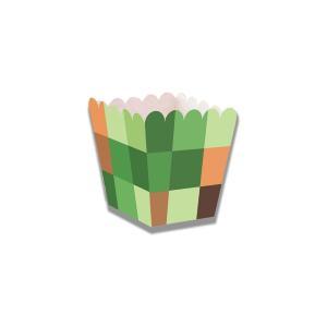 Scatole porta caramelle tnt party pixel art a blocchi, 12pz.