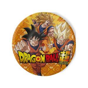 Piatti grandi dragon ball 23cm plastic free, 8pz.