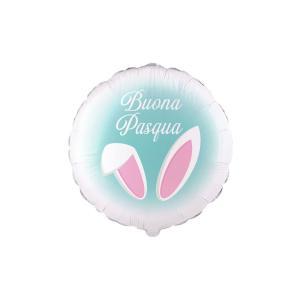 Palloncino di pasqua tondo 18"-45cm, 1pz.