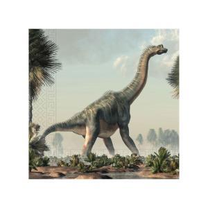 Tovaglioli di carta dinosauri 33x33cm, 20pz.