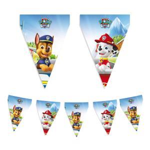 Bandierine festone paw patrol  3m, 1pz.