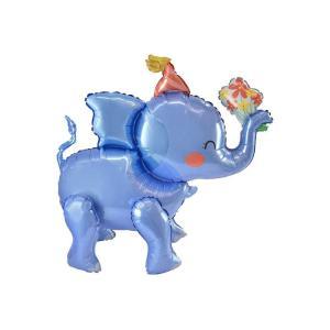 Palloncino  4d elefante allegro 24inc-60cm, 1pz.