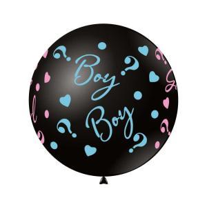 Palloncini baby shower, gender reveal party boy girl punto interrogativo 36inc-91cm, 5pz.