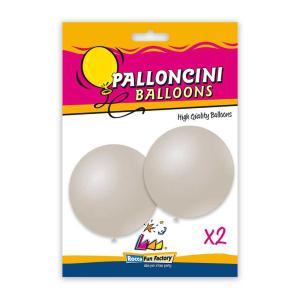 Palloncini colore latte pastello 33inc-83cm, 2pz.