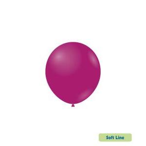 Palloncini magenta pastello soft line 5inc-13cm, 100pz.