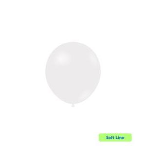 Palloncini trasparente soft line 5inc-13cm, 100pz.