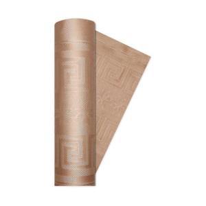 Tovaglia di carta a rotolo damascata 1,2x7m colore rosa gold, 1pz.