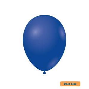 Pall. deco line pastello 12" blu navy 220 50pz