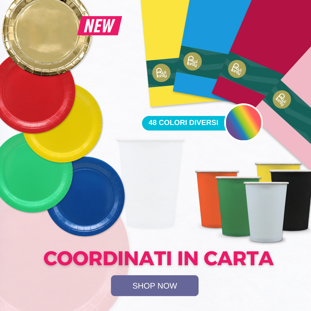 Coordinati carta monocolore